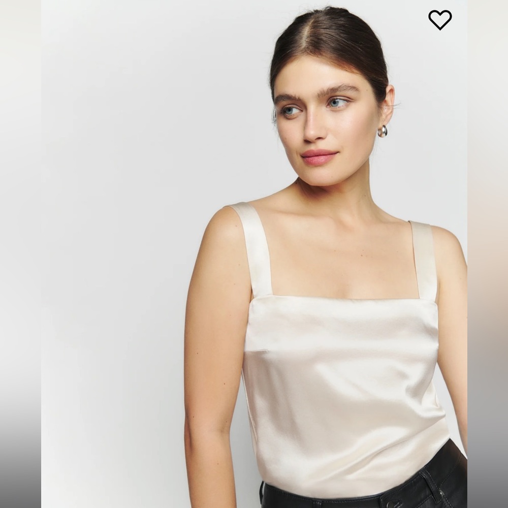 Reformation silk top